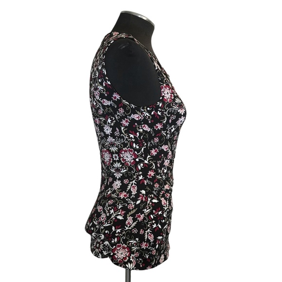 White House Black Market - Sleeveless Pullover Floral Top – Extra Small XS - Picture 5 of 11